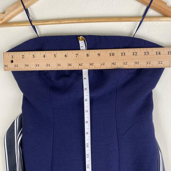 C/MEO Collective Navy Strapless Midi Dress - Picture 13 of 14